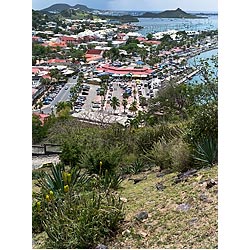 saint martin french caribbean port  photo
 stock