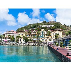 saint martin french caribbean marigot st
 photo stock