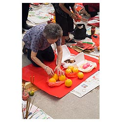 hong kong wong tai sin temple taoist ritual  photo stock