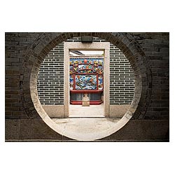 art cheung chau pak tai temple fung shui kong hong  photo stock