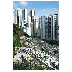 chinese cemetery hong kong  photo stock