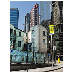 new old hong kong colonial house modern  photo stock