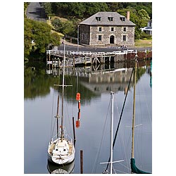 kerikeri stone store new zealand yachts anchorage  photo stock