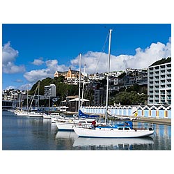 lambton harbour wellington new zealand  photo stock