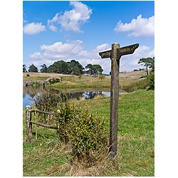 new zealand middle earth hobbiton signpost  photo stock