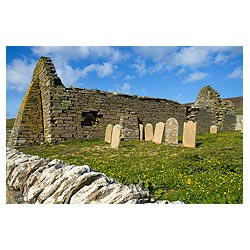 Westness - The Wirk old church ruins graveyard  photo 