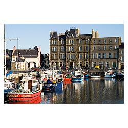 Kirkwall harbour - Fishingboats at quayside Kirkwall Hotel orkneys  photo 