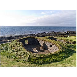 Knap of Howar - Bronze age neolithic house settlement sea shore uk ruins settlements  photo 