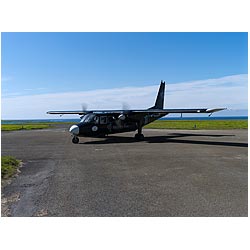 Loganair - Britten Norman Islander airplane Papa Westray airfield small plane uk  photo 