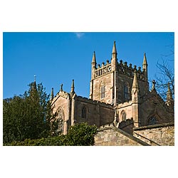 Dunfermline Abbey - King Robert inscription Dunfermline Abbey south nave and east wing scotland  photo 